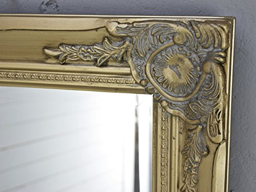 elbmöbel 162 x 72cm Wandspiegel groß in gold antik mit Holz-Rahmen barock - 6