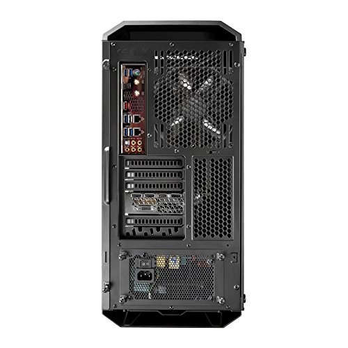 thunderobot Vulcan F701 – Gaming Desktop-PC (Intel Core i7 – 6800 K, 16 GB RAM, 256 GB SSD, Zotac GeForce GTX 1080 8 GB, Windows 10 Pro) schwarz und rot - 7