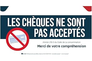 MCA GROUP Les Chèques ne Sont Pas Acceptés