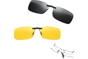 Svalor Klips na Okulary Przeciwsłoneczne - Nakładka dla Osób Noszących Okulary, Polaryzacyjna, bez Oślepiania