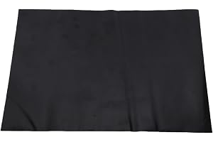 HEEPDD 6st Staket Post Protector Guard Black PVC Wood Post Rot Sleeve Self Lime Wrap för Däck Railings Mailbox Fence 16.93x11.81 Tum
