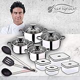 Set de 3 utensilios de cocina: en nylon, en negro, con todos los certificados alimentarios: más higiénicos que la madera, y más resistente que la silicona. Mangos en color.
