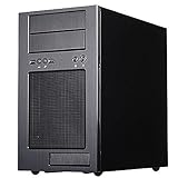 G410TJ08BE00020 SilverStone SST-TJ08B-E - Temjin Micro ATX Mini Tower Gehäuse mit hervorragenden Kühleigenschaften, schwarz