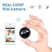 Produktbild FREDI Mini WLAN Kamera überwachungskamera kabellos Tragbare IP Überwachungskamera Sicherheit Kamera P2P Kleine mit Bewegungsmelder/IR Nachtsicht
