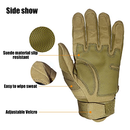 FREE SOLDIER Outdoor Taktische Handschuhe Herren Schweissabsonderung verschleißfeste Taktische Handschuhe - 4