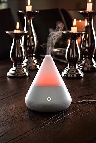 PAJOMA 62527 Aroma-Diffuser Asterion White, LED Lichtwechsel, Höhe 15,5 cm - 2