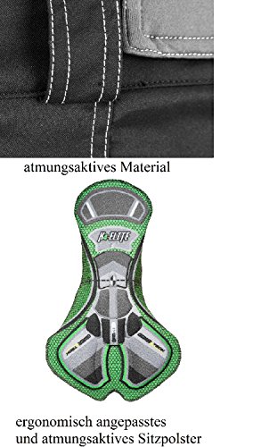 Di Ficchiano Herren Radhose / Radshorts Lecce mit Sitzpolster - 4
