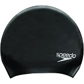 Speedo Unisex Swim Cap for Long Hair | Swim Cap | No Pull | Easy to Put on