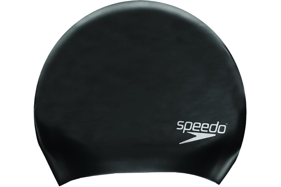 Speedo Unisex Gorro de natación para Pelo Largo | Gorro para Nadar | Sin tirones | Fácil de Poner