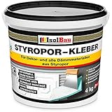 Styroporkleber Styropor- und Renoviervlieskleber 4 kg Deckenplatten Kleber