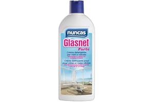 Nuncas Glasnet - Crema Detergente Grandi Vetri e Vetrate Forte - 500ml