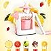 Produktbild Küchen Werkzeuge Gadgets Gesunde Saft Früchte Gemüse Hand-Manuelle Saftpresse Handkurbel Reamer EIS-Maschine Zu Hause Verwenden Rosa
