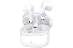 YELKUTT Bluetooth Kopfhörer, Kopfhörer Kabellos Bluetooth 5.4 mit 6 ENC Mikrofon, In Ear kopfhörer Bluetooth mit HiFi Stereo Tiefer Bass, Herausragender Sound, 50 Std Spielzeit, IPX7 Wasserdicht Ohrhörer