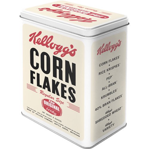 Nostalgic-Art 30113 Kellogg’s Corn Flakes Retro Package, Vorratsdose L - 2