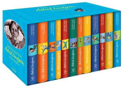 Preisvergleich Produktbild Astrid-Lindgren: 12 Bände im Schuber