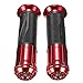 Produktbild RENCALO Universal 7/8 Zoll Gummi Gel Handgriffe Aluminium Motorrad ATV-Red