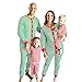 Produktbild Familie Weihnachten Pyjama Set Green Striped Pyjamas Jumpsuit Bodysuit Sleepwear Homewear Kindabnutzung Set ABsoar Familienanzug Pyjamas
