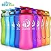Produktbild ZORRI Sport Trinkflasche auslaufsicher, BPA Frei & Umweltfreundlich Wasserflasche Für Kinder & Frauen, One Handed Open & Tritan, Für Gym/Outdoor/Camping - Rosa - 600ml