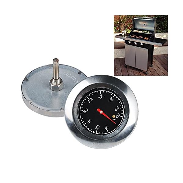 Bermud Edelstahl Bimetall Thermometer Bratenthermometer Grillthermometer Edelstahl BBQ Gasgrill Barbecue – Bild 6