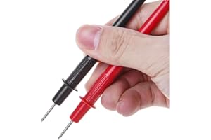 Vidoelettronica Embouts de test pour multimètre, câble de test industriel de rechange compatible avec multimètre 10 A