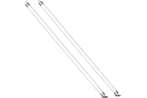 LIUYIFE 2 Pack Tubes Fluorescents 14W, 563mm, T5 Blanc Froid 4000K, Base G5, Faible Consommation D'énergie, éclairage D'urgence à économie D'énergie, Convient Pour Cuisine, Salle De Bain, Armoire, Garage