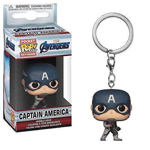 Preisvergleich Produktbild Avengers Engame - Vinyl Figur Schlüsselanhänger - Captain America