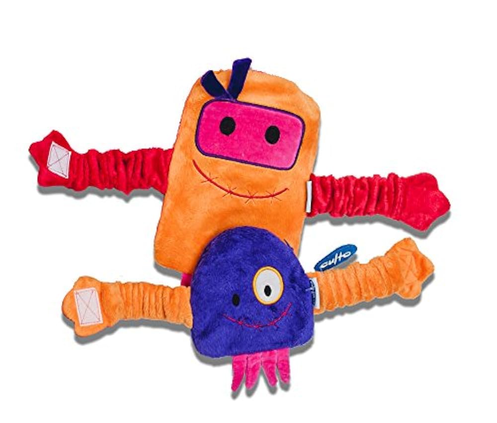 Schweriner Naturheil Wärmflaschen, Wärmekissen, Kühlkissen Mr. Booh & Mrs. Squech mit Moor gefüllt, Experte für Kniegelenke