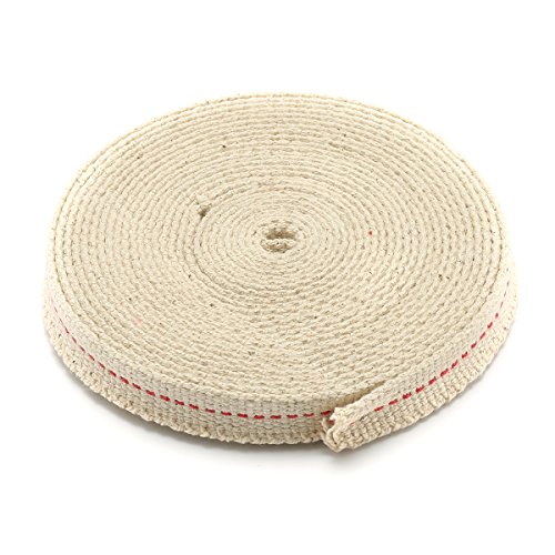 5m Docht Kerzendocht Flachdocht Öllampe Kerze Kerzengiessen Baumwoll - 3