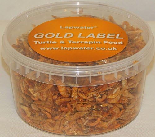 Turtle &amp; Terrapin Food Superior Shrimp Mix High in Protein 500ml Tub
