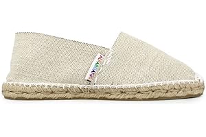 ALPARGATUS Alpargatas Planas de Lona Jaspeada Hechas a Mano en España