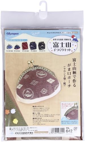 Pouch pouch round Sakura PA-642 to make with Orimupasu made Fuji pattern (japan import)