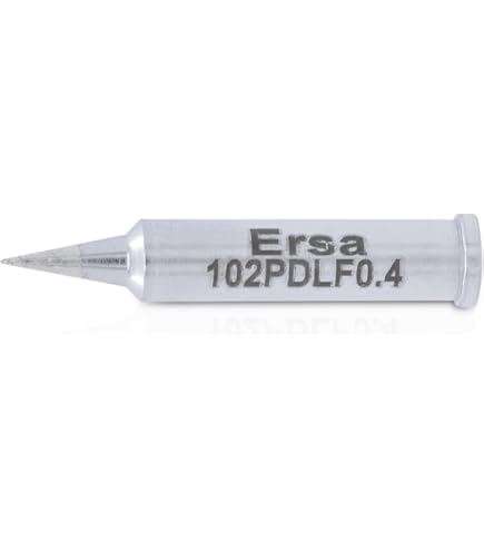 Punta Saldante Ersa 0102PDLF08L Per I-Tool E I-Con | A Forma Di Matita Allungata, 0,8 Mm, Ersadur Di Precisione - 2