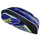 Thrax Astra Series Badminton Kit Bag Black Blue and Lime placeholder