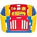 Little Playzone Playpen w/ Electronic Lights and Sounds Play Yard, 8 piece