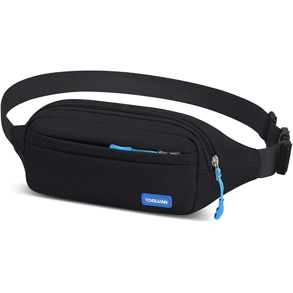 Meng Jiaran Bauchtaschen-Set, 2 Stück – Wasserdicht, 4 Reißverschlusstaschen, Verstellbar (85–125 Cm), Für Sport & Reisen