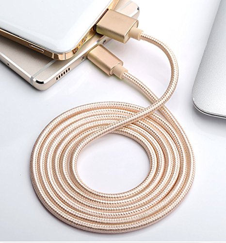 Cable Micro USB 2 0 Quntis 2 Pack C  ble en Nylon Tress   2M charge Rapide pour T  l  phones Samsung Galaxy HTC Nexus LG Motorola Huawei Kindle et aut