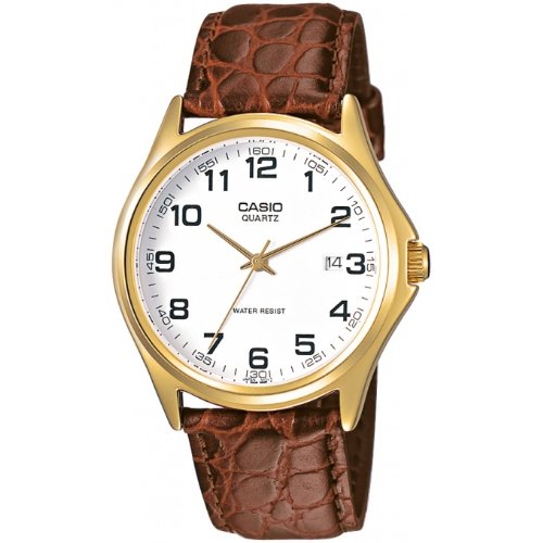 Casio Herren-Armbanduhr Casio MTP Analog Leder braun MTP-1188Q-7BEF Casio Herren-Armbanduhr Casio MTP Analog Leder braun MTP-1188Q-7BEF