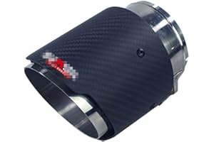 BDXZJ Auto Auspuffblende Schalldämpfer Kompatibel für Mazda Cx-5 Cx-4 Cx-3 für Axela für Atenza, Auto Heck Schalldämpfer Auspuffrohr Aus Kohlefaser, Autozubehör