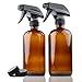 Produktbild YCOO 2PCS 250ml Amber Glass Spray Bottle Reusable Bottle Skin Care Products//Essential Oils/Aromatherapy Oils