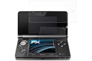 atFoliX Film Protection d'écran compatible avec Nintendo 3DS 2011 Protecteur d'écran, ultra-clair FX Écran protecteur (Set de 3)