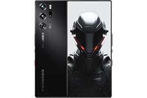 ‎REDMAGIC REDMAGIC 9 Pro 120Hz Gaming Smartfon, 5G Android Smartphone, 12GB RAM+256GB ROM, Snapdragon 8 Gen 3, 6.8" AMOLED FHD Ekran, FHD+ Gaming Telefon, 50MP Kamera, 80W Ładowarka, Dual-Sim, NFC Czarny