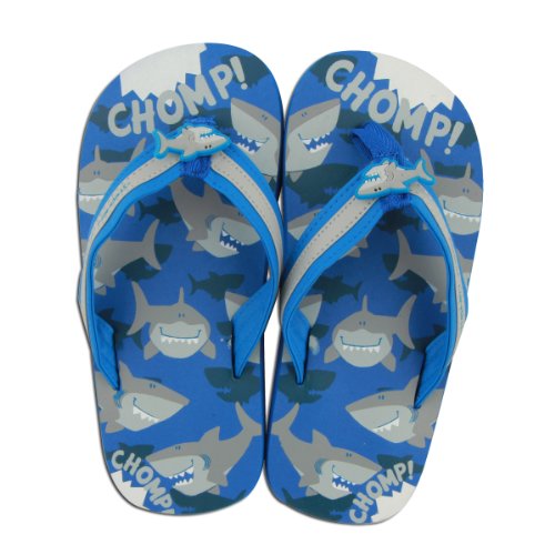 Preisvergleich Produktbild Stephen Joseph Badeschuhe für Kinder im Hai-Design Gr. M