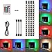 Produktbild LED-Streifen TV-Hintergrundbeleuchtung Wasserdichte LED TV Licht 16 wechselnden Farben led Strip mit Fernbedienung für 40 bis 60 Zoll HD TV,TV-Bildschirm und PC-Monitor,Led Strip