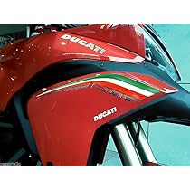 Labelbike 3D-Gelharz-Aufkleber-Set Für Ducati MULTISTRADA 1200 (2010-2014) – Dreifarbig, Kratzfest & Wasserdicht
