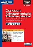 Concours Animateur territorial et animateur principal - Catégorie B - Tout-en-un - Concours 2017