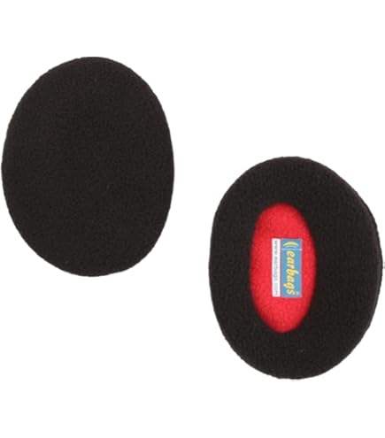 Earbags Ohrenwärmer Standard - Fleece Ohrenschützer Ohne Bügel, Größe L
