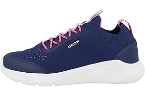 Geox J Sprintye Girl B, Scarpe da Ginnastica Bambine e Ragazze