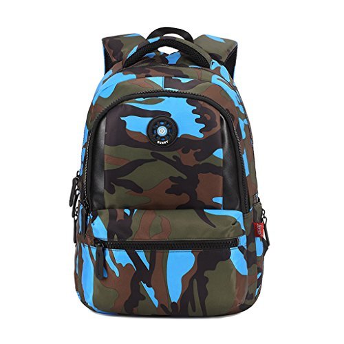UEK Cartable à Dos Enfant Camouflage Primaire Sac à Dos Scolaire Garçon Collège 31*14*44CM