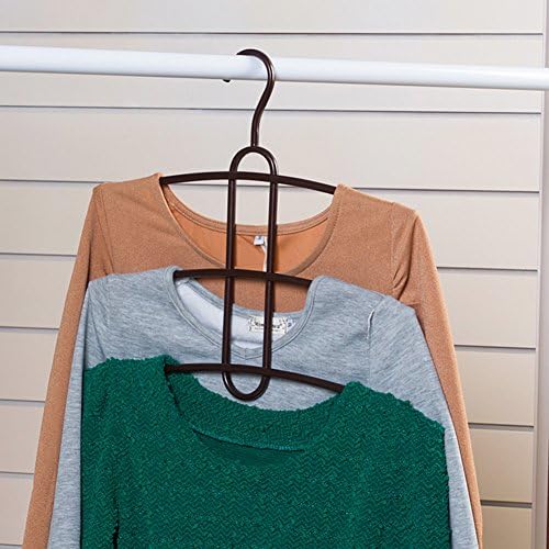 Magic hanger Multifunction Multi-layer multi-purpose Rack Clothing Hook Space Non-slip Saving Organizer 1pc-A