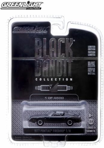 1967 Chevrolet Impala Sport Sedan * Black Bandit Collection Series 9 * 2013 Greenlight Collectibles 1:64 Scale Vehicle Die-Cast (Limited Edition / 1 of only 4,500 Pieces)